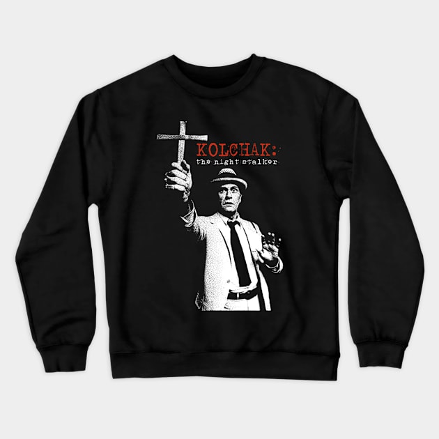 Kolchak The Night Stalker Vintage Crewneck Sweatshirt by GothBless